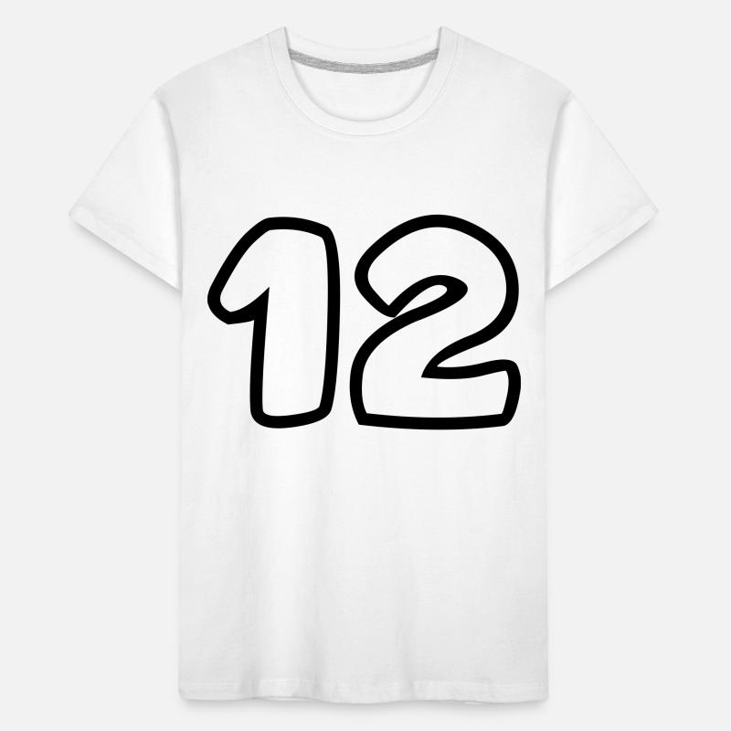 12 Kids' Premium Organic T-Shirt
