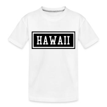 Hawaï - T-shirt bio Premium Enfant - blanc - Devant