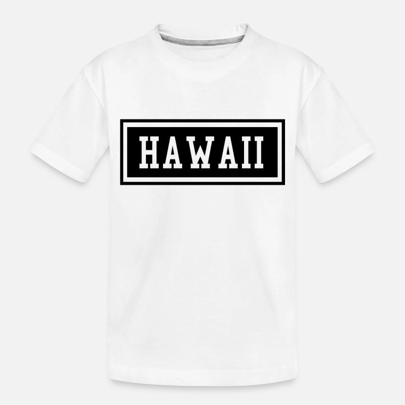 Hawaï - T-shirt bio Premium Enfant - blanc