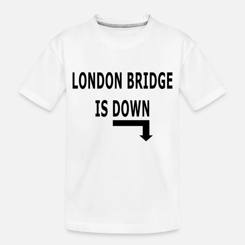LONDON BRIDGE IS DOWN - T-shirt bio Premium Enfant - blanc