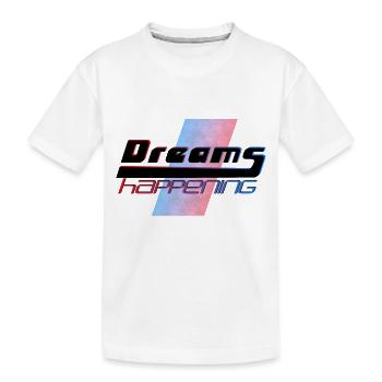 Träume susediendo - Kinder Premium Bio T-Shirt - Weiß - Vorne