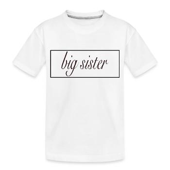 Grande Sœur - T-shirt bio Premium Enfant - blanc - Devant