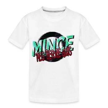 bodybuilding fairy tail funny gym under the tree - Kinder Premium Bio T-Shirt - Weiß - Vorne