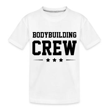 Equipe de musculation - T-shirt bio Premium Enfant - blanc - Devant