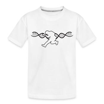 Guitare Instrument pincé Guitariste Instrument de musique - T-shirt bio Premium Enfant - blanc - Devant