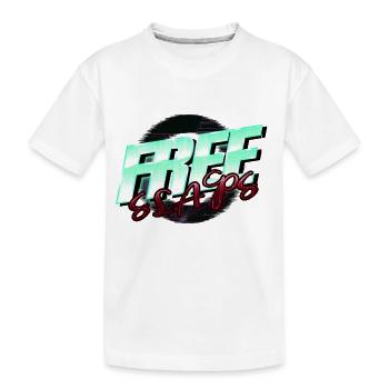 funny quote statement fun awesome quote happy - Kinder Premium Bio T-Shirt - Weiß - Vorne