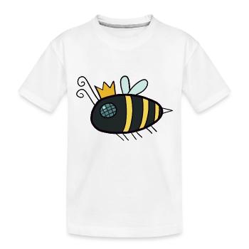 Reine - T-shirt bio Premium Enfant - blanc - Devant