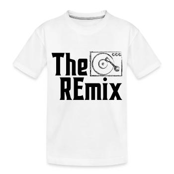 Partnerlook Shirts Family Children Parents the remix - Kids' Premium Organic T-Shirt - white - Front