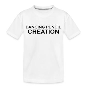 Danse Musique de danse - T-shirt bio Premium Enfant - blanc - Devant