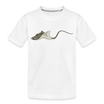 Meerestiere - Kinder Premium Bio T-Shirt - Weiß - Vorne