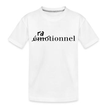 Emmotionnel - T-shirt bio Premium Enfant - blanc - Devant