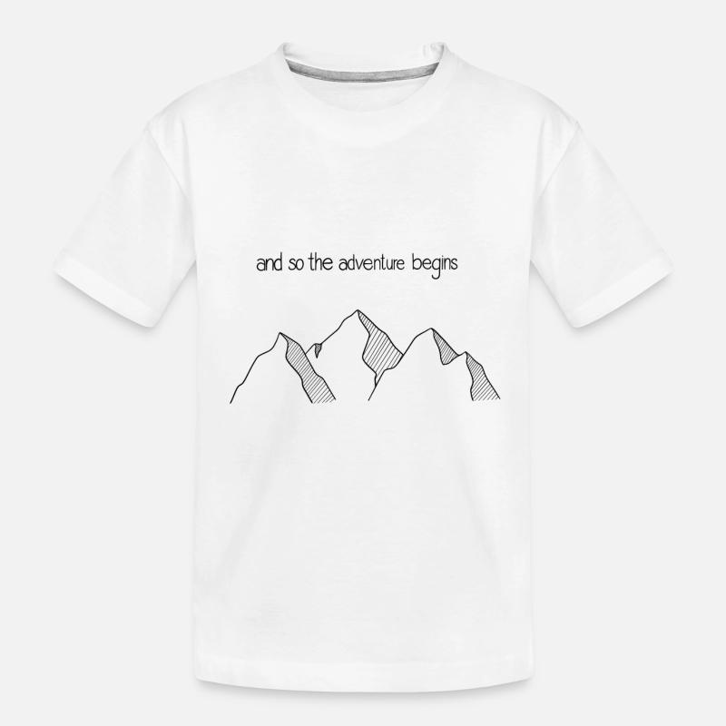 Adventure - Kinder Premium Bio T-Shirt - Weiß