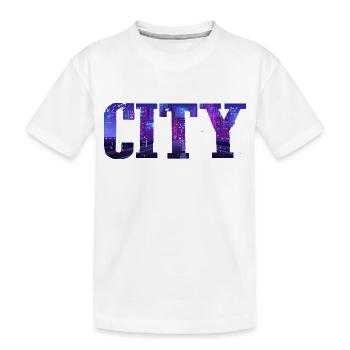 Centre-ville - T-shirt bio Premium Enfant - blanc - Devant