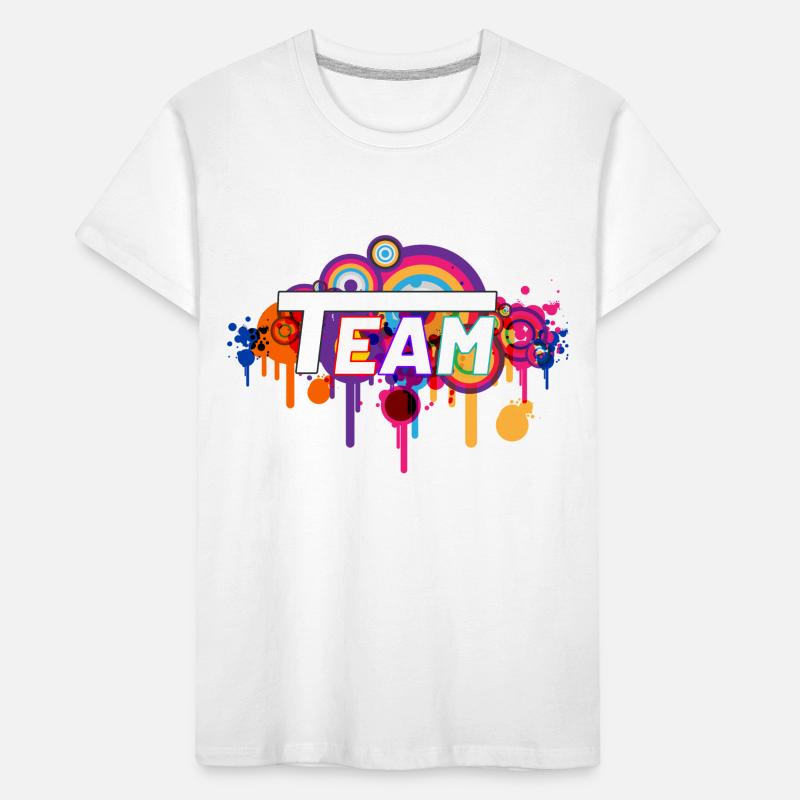 « Équipe » - Imbattable ensemble T-shirt bio Premium Enfant
