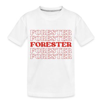 Förster, Naturschützer, Waldmanager - Kinder Premium Bio T-Shirt - Weiß - Vorne