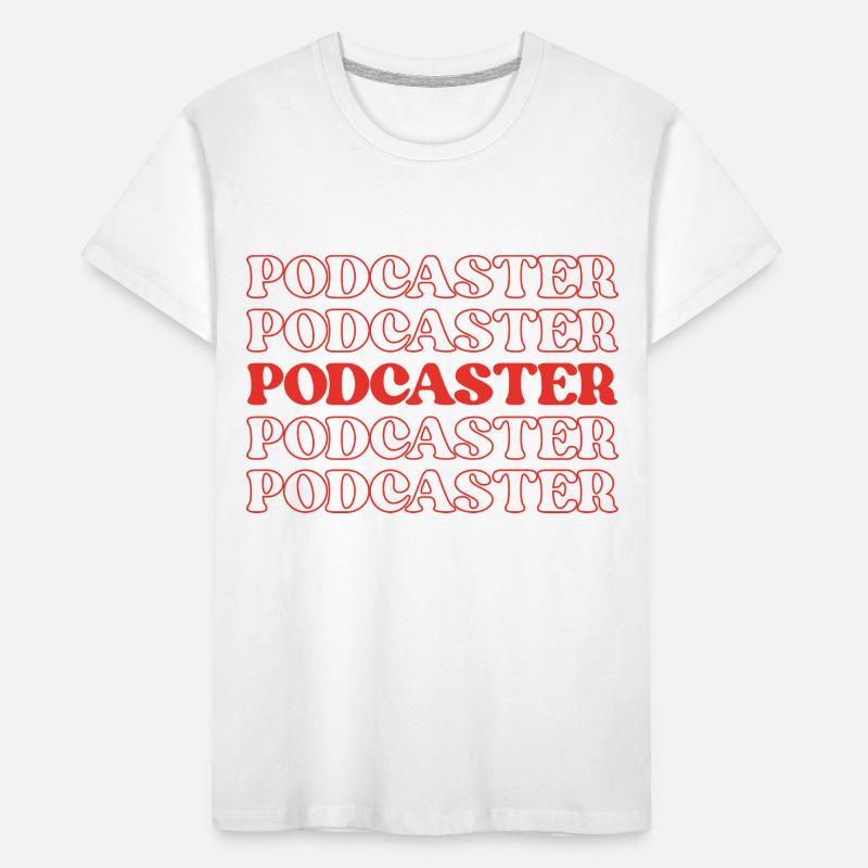 Podcaster, Moderator, Radiomoderator Kinder Premium Bio T-Shirt