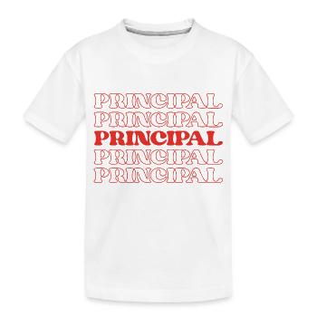 Directrice principale Directrice Directrice générale - T-shirt bio Premium Enfant - blanc - Devant
