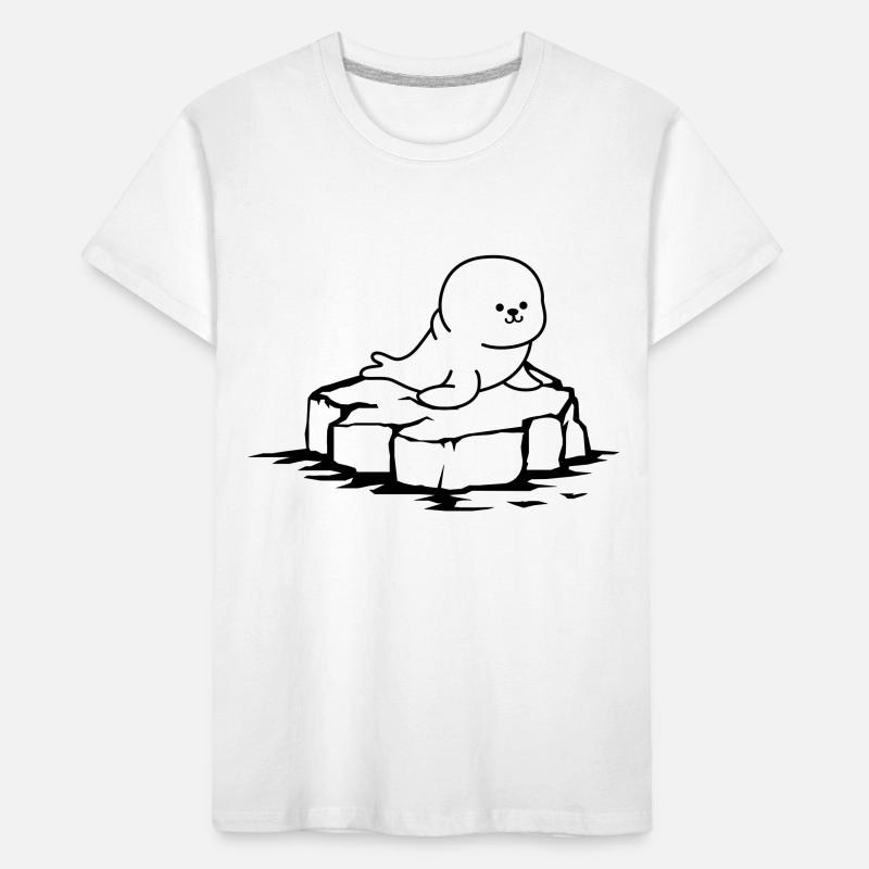 robbe eisscholle Kinder Premium Bio T-Shirt