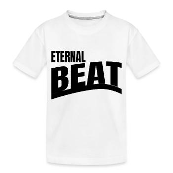 Mouvement rythmique Rythme cardiaque Anniversaire - T-shirt bio Premium Enfant - blanc - Devant