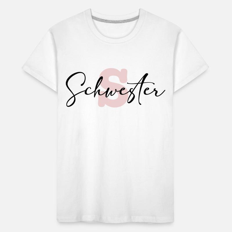schwester Kinder Premium Bio T-Shirt