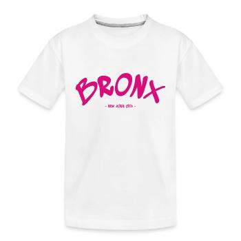 Bronx - New York City - États-Unis - Amérique - T-shirt bio Premium Enfant - blanc - Devant