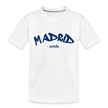 Madrid - Espagne - Espagne - Espagne - T-shirt bio Premium Enfant - blanc - Devant