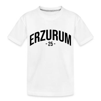 Erzurum 25 Turquie Turquie Cadeau Vacances TR Türk - T-shirt bio Premium Enfant - blanc - Devant