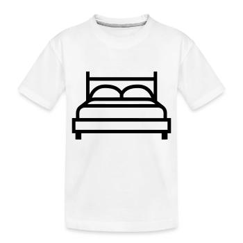 lit - T-shirt bio Premium Enfant - blanc - Devant
