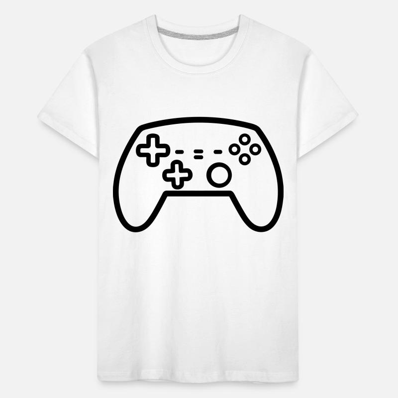 Videospiel-Controller Kinder Premium Bio T-Shirt