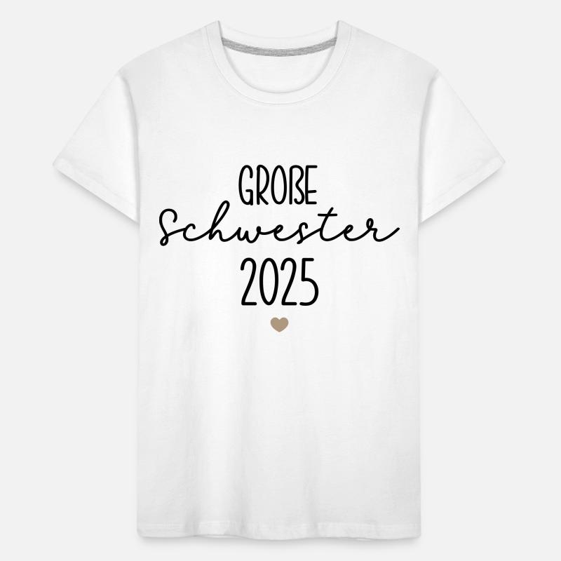 Big Sister 2025 Kids' Premium Organic T-Shirt