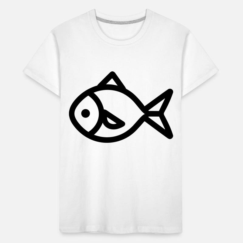 Poisson T-shirt bio Premium Enfant