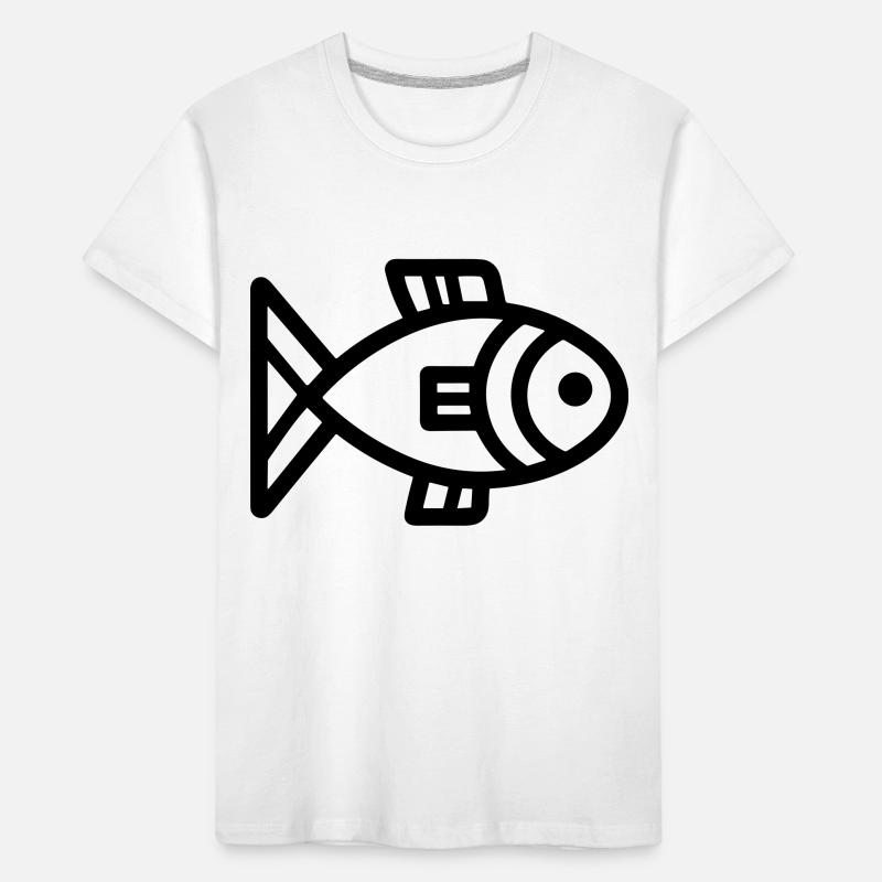 Poisson T-shirt bio Premium Enfant