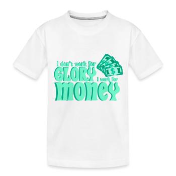 La vie de petit créateur - T-shirt bio Premium Enfant - blanc - Devant