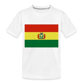 Bolivie - T-shirt bio Premium Enfant - blanc - Devant