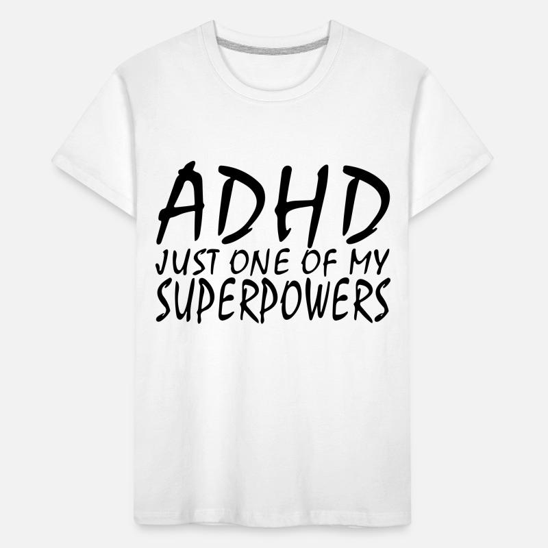 ADHD Kids' Premium Organic T-Shirt