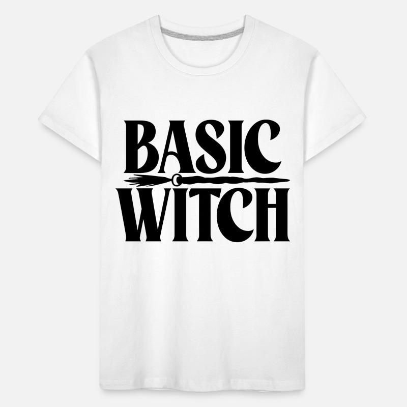 Basic Witch Kids' Premium Organic T-Shirt