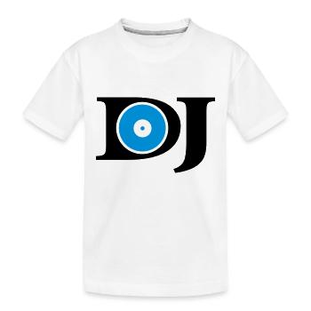 dj - T-shirt bio Premium Enfant - blanc - Devant