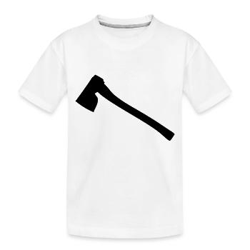 AXT - Kinder Premium Bio T-Shirt - Weiß - Vorne