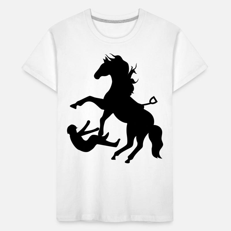 cheval T-shirt bio Premium Enfant