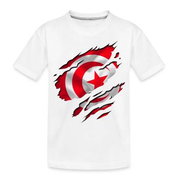 maghreb tunis tunisie - T-shirt bio Premium Enfant - blanc - Devant