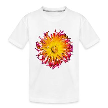 Bouquet de fleurs - T-shirt bio Premium Enfant - blanc - Devant