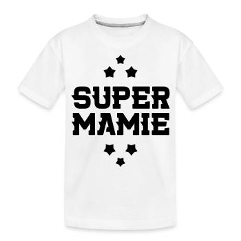 Grandma Oma Großmütter Mamy Mamie Grand-Mère - Kids' Premium Organic T-Shirt - white - Front