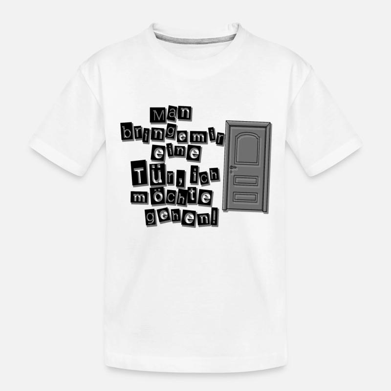 Man bringe mir - Kinder Premium Bio T-Shirt - Weiß