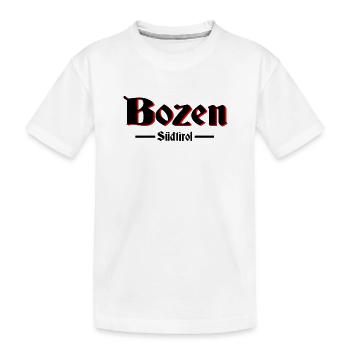 Bozen Südtirol - Kinder Premium Bio T-Shirt - Weiß - Vorne