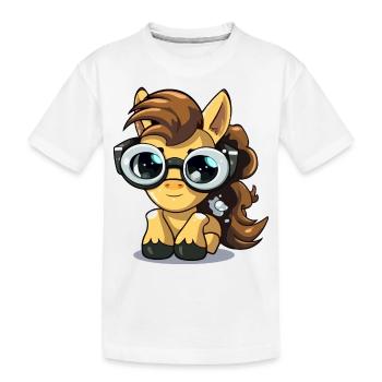 Minaj la jument - T-shirt bio Premium Enfant - blanc - Devant