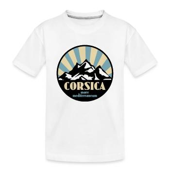 Corse - T-shirt bio Premium Enfant - blanc - Devant