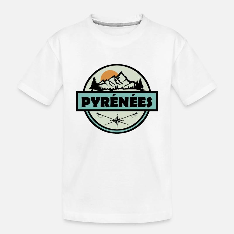 Pyrénées - T-shirt bio Premium Enfant - blanc