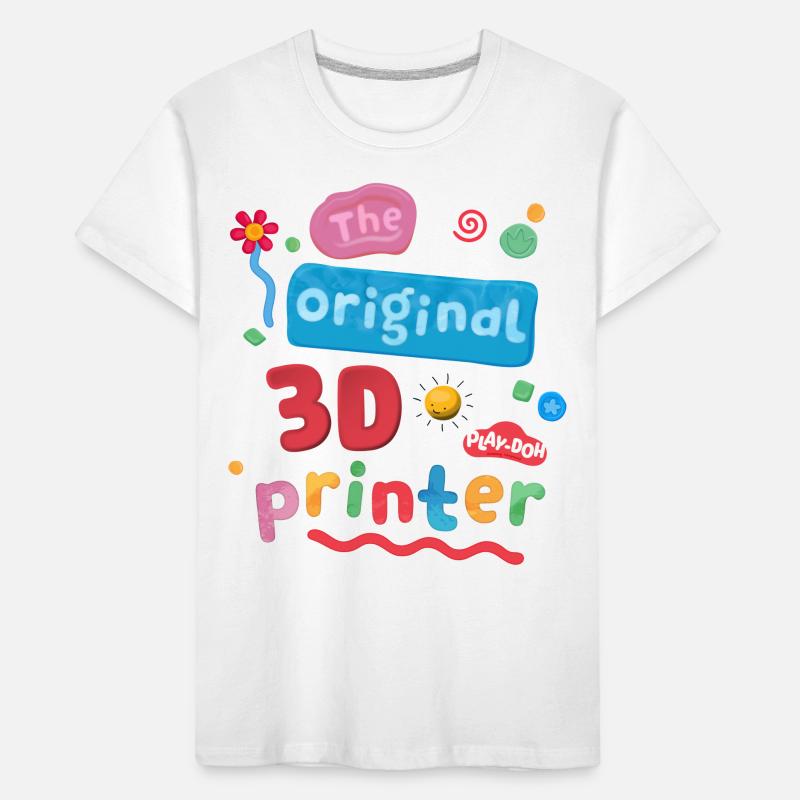 Play-Doh Knete, Der Originale 3D-Drucker Kinder Premium Bio T-Shirt