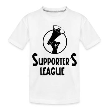 supporter's league - T-shirt bio Premium Enfant - blanc - Devant