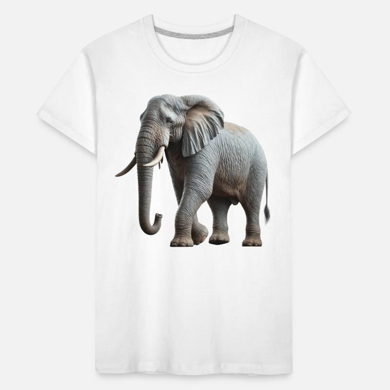 Éléphant T-shirt bio Premium Enfant
